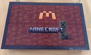 Scatola Box Minecraft Mc Donalds Italia 2025