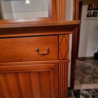  credenza con Cristalliera 