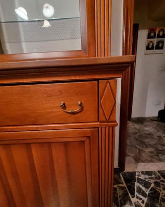  credenza con Cristalliera 