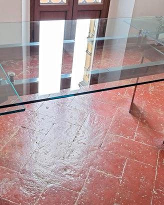 Tavolo in cristallo più 6 sedie