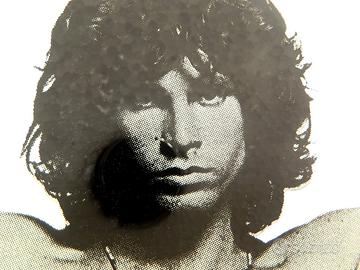 JIM MORRISON The Doors VINTAGE 1980 specchio NUOVO