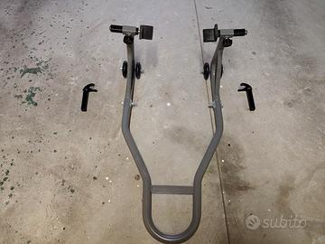 Carrello alza moto posteriore 