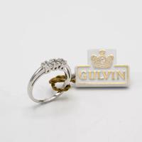 Anello G U L V I N trilogy oro bianco 18kt A.122