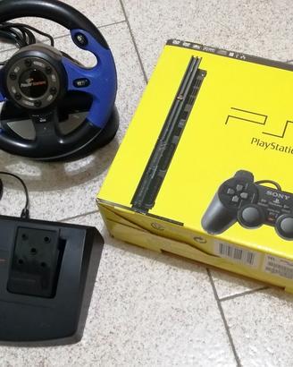 Play Station 2-PS2 della Sony- Volante e pedaliera