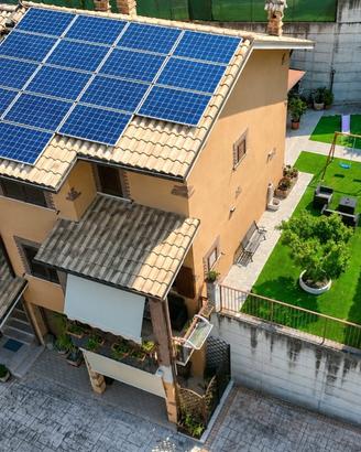 S. vito marina villa a schiera di testa e giardino