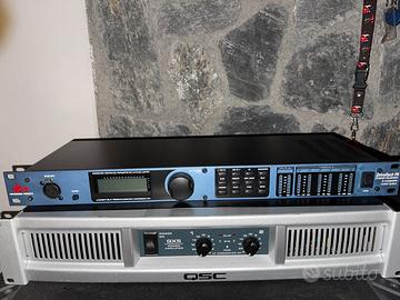 Dbx driverack pa dsp crossover limiter compressore