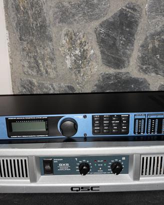 Dbx driverack pa dsp crossover limiter compressore