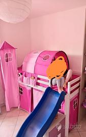 Letto per bambini a castello