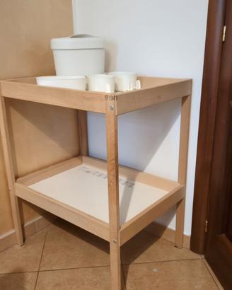 fasciatoio SNIGLAR IKEA con accessori