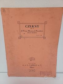 CZERNY IL PRIMO MAESTRO DI PIANOFORTE ED. CARISCH