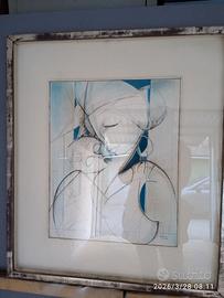 QUADRO OPERA ARTISTA ALDO VISMARA
