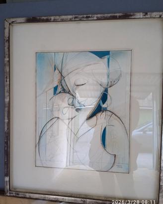 QUADRO OPERA ARTISTA ALDO VISMARA