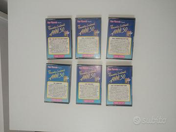 6 musicassetta- Quei romantici scatenati anni '50