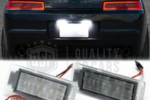 Luci TARGA LED Chevrolet CAMARO 5 Placchette 6500K