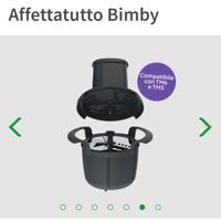 Affetatutto e boccale completo Bimby TM6