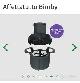 Affetatutto e boccale completo Bimby TM6