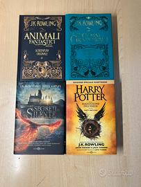 Lotto 4 Libri Harry Potter - Screenplay Salani