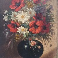 Mazzo di fiori con Papaveri