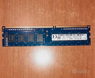 Memoria Ram ddr3 12800 4Gb per computer desktop