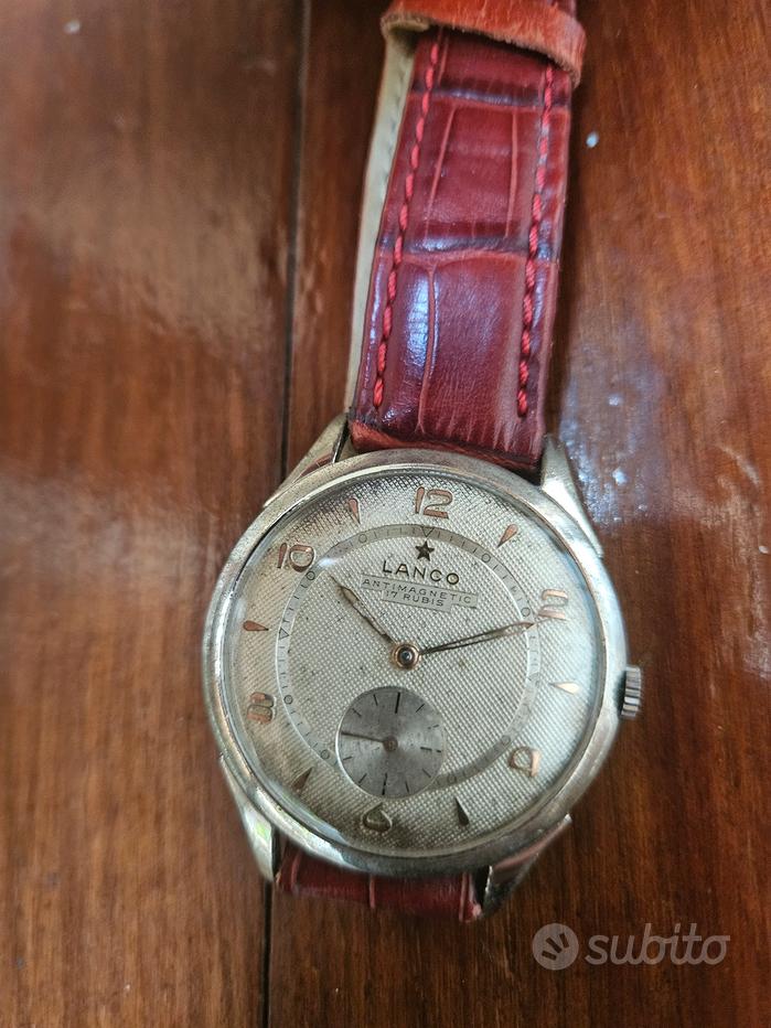 Orologio lanco 17 rubis Vendita in Abbigliamento e accessori