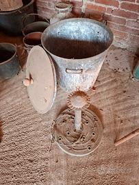 catino vintage per lavare il bucato