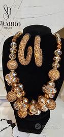collana ed orecchini