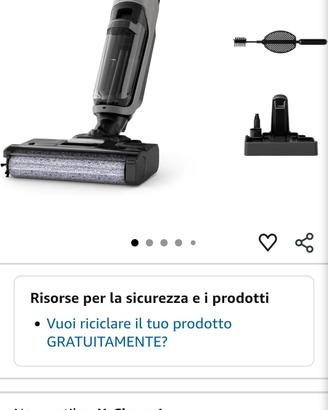 Rowenta X-Clean 4 – Lavapavimenti Senza Fili