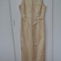 Vestito lungo Giallo Oro