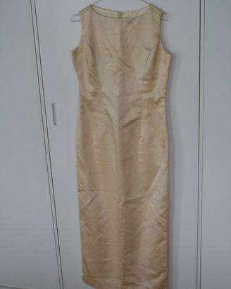 Vestito lungo Giallo Oro