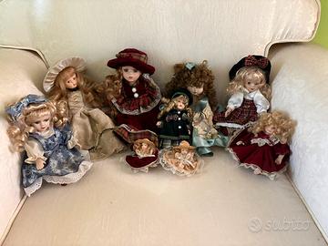 Bambole in porcellana