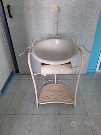 CATINO A TOILETTE SMALTATO '900