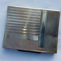 portasigarette argento anni '30