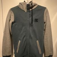 Felpa/Giacca DC Shoes con cappuccio – grigio e blu