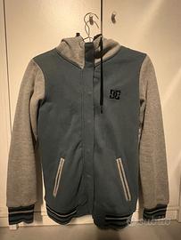 Felpa/Giacca DC Shoes con cappuccio – grigio e blu