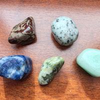 Set pietre minerali litoterapia e reiki