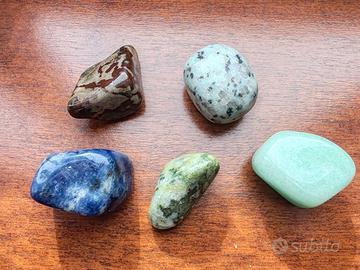 Set pietre minerali litoterapia e reiki