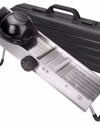 Lacor 60357-Mandolina Inox Protettore Lama Revolve