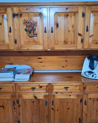 Credenza in pino di Svezia