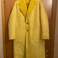 Cappotto donna Scotch & Soda reversibile giallo