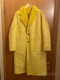 Cappotto donna Scotch & Soda reversibile giallo
