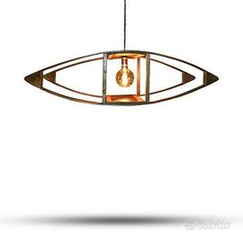 Lampada Artigianale "Prete" – Fascino Rustico