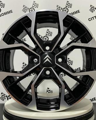 CERCHI IN LEGA CITROEN C2 C3 C4 PICASSO DS3 DA 15