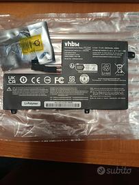 Batteria Lenovo L15M3PB1 vhbw 11,4V 3900mAh 45Wh