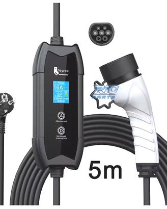 RICARICATORE VEICOLI ELETTRICI PORTATILE TYPE 2 RE