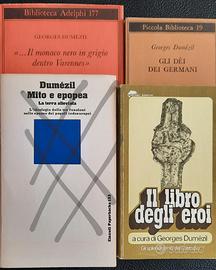 3 libri George Dumezil