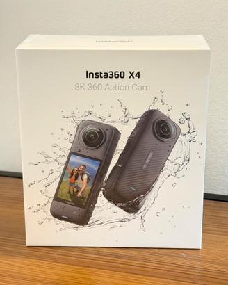 ACTION CAM Insta360 X4 8K 360° NUOVA SIGILLATA