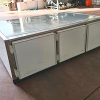 sottotavolo frigo a tre ante usato