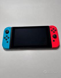 Nintendo Switch blu, pari al nuovo