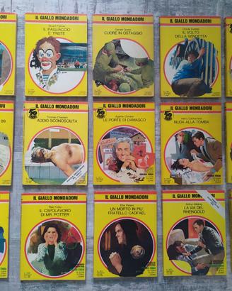 Lotto 11 - 15 volumi - Il Giallo Mondadori