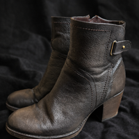 Stivaletti Donna Pelle Marrone